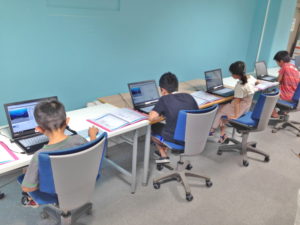 プログラミング体験教室2018年7月31日の様子