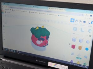 赤鬼をデザインしました。